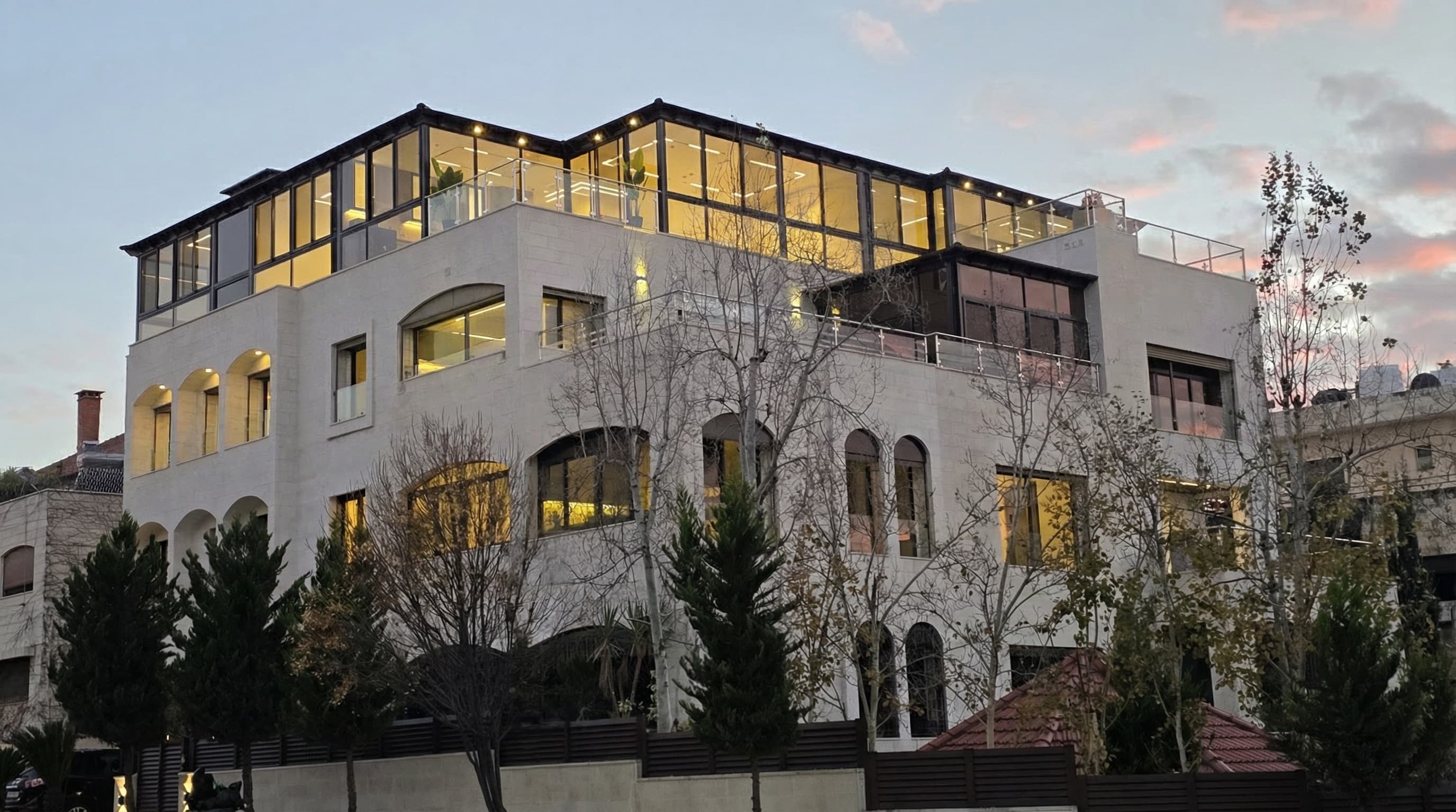 SHIHAB Elite Residences building exterior in West Amman